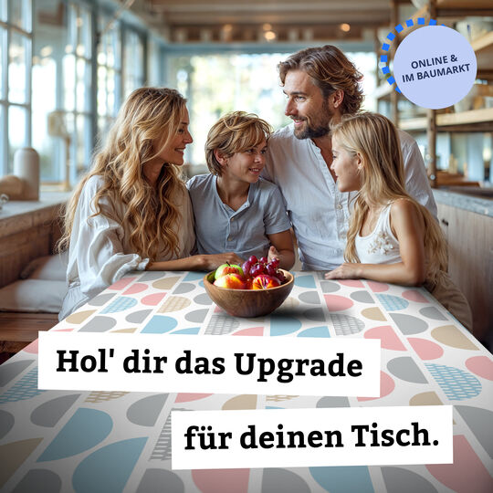 Tischdecke PVC-frei Fancy Circles image number null